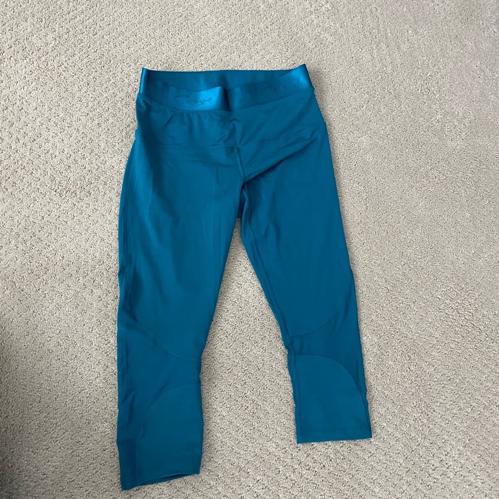 Studio by Capezio capri leggings with mesh